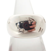 CHANEL 925 Wide Ring, Size 13.5 — Like New