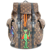 LOUIS VUITTON M45617 Monogram LV Friend Virgil Abloh Christopher PM Backpack, Men's, Brown — Like New