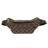 Louis Vuitton Damier Bumbag Melwil N51172 Men,Women Fanny Pack Ebene — Like New