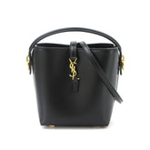 Saint Laurent LE37 Mini 2-way Shoulder/Handbag, Leather, Black, Gold Hardware, 765870 — New - Store Return