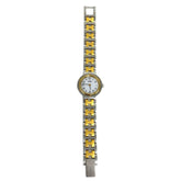 HERMES Vintage Clipper Stainless Steel GP Quartz Wristwatch, Silver/Gold, 87154 — Good