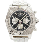Breitling Chronomat 44 AB0110 Black Dial Men's Watch — Good