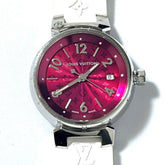 Louis Vuitton LOUIS VUITTON Ladies Watch Tambour Monogram Q121W — Very Good