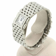 Cartier Panthère Ruban W61001T9 Women's Watch White Shell Quartz — Like New