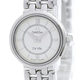 OMEGA De Ville Stainless Steel Quartz Ladies Watch 7574.31 Polished — Very Good