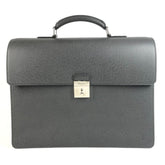 LOUIS VUITTON M32742 Taiga Neo Robusto 3 Bag Handbag Document Briefcase Business Leather Men's Ardoise Black — Like New