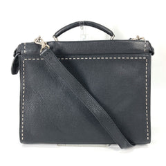 Fendi 7VA406 Shoulder Bag Crossbody bag 2WAY business bag Tote Bag Hand Bag Black — Like New