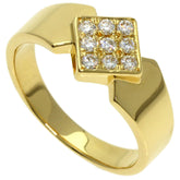 Christian Dior Dior Diamond Ring, 18K Yellow Gold, Women's — Like New
