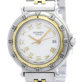 HERMES Captain Nimo Gold Plated Steel Quartz Ladies Watch — Very Good