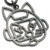 CHANEL Women's Pendant Cat Robot Necklace — Like New