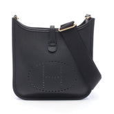 Hermes Evelyne 23 Shoulder Bag/Handbag, Leather, Taurillon Clemence, Women's, Black — New - Store Return