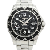 Breitling Superocean II A17365 Black Dial Men's Watch — Good