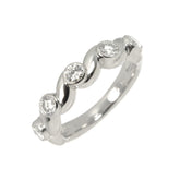 Christian Dior Dior Diamond Ring, Platinum Ring — Like New