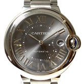 Cartier Ballon Bleu de automatic watch, 116.4g total weight, stainless steel case, gray dial, model WSBB0060 — Very Good