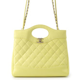 Chanel Chain Shoulder Bag Matelassé Small Shiny Calfskin AS4133 CHANEL Handbag Women's — Like New