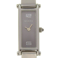 Gucci GUCCI Watch 1500L Stainless Steel Quartz Analog Display Gray Dial Women's — Very Good