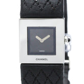 CHANEL Matelasse Stainless Steel Quartz Ladies Watch Polished — Very Good