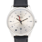 Gucci G-Timeless Watch, Stainless Steel, 126.3, Automatic Winding, Overhauled, Polished, Men's, Used, GUCCI, Bee, Heart, Star — Good