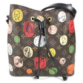 LOUIS VUITTON M45956 Monogram Cameo NeoNoe MM Bucket Shoulder Bag in Canvas, Brown, for Men and Women — Like New
