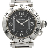 Cartier Pasha Seatimer W31077M7 Stainless Steel Automatic Watch — Good