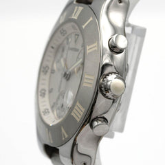 Cartier Chronoscaph LM W10184U2 SS Quartz Watch — Good