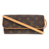 Louis Vuitton Pochette Twin PM Monogram M51854 Shoulder Bag LV 1047LOUIS VUITTON — Like New