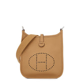 Hermes Evelyne TPM Shoulder Bag 111cm Amazon Biscuit Taurillon Clemence K Stamp Handbag Women's HERMES — Like New