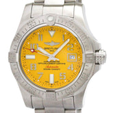 BREITLING Avenger ll SeaWolf Steel Automatic Mens Watch A17331 Polished — Very Good