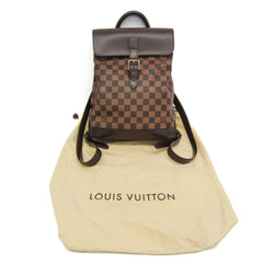 Louis Vuitton Damier Soho N51132 Women's Backpack Ebene — Like New