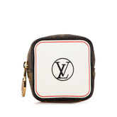 Louis Vuitton Monogram Porto Monnaie Cube Pouch M80231 Brown Multicolor PVC Leather Women's LOUIS VUITTON — Like New