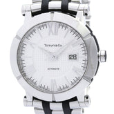TIFFANY Atlas Steel Rubber Automatic Watch Z1000.70.12A10A00A Polished — Very Good