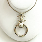 CHANEL GP Necklace Light Gold — Like New