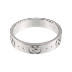 Gucci Icon #11 Ring, 18K WG (White Gold 750) — Like New