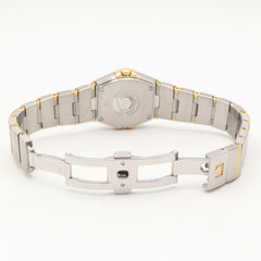 Omega Constellation 12-Diamond Watch, 18K Yellow Gold Stainless Steel, Diamond, Ladies', Pink Tone, Mother-of-Pearl, 123.20.24.60.57.004 — Very Good