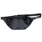 LOUIS VUITTON M46035 Monogram Eclipse Discovery Bumbag PM Body Bag Men's — Like New