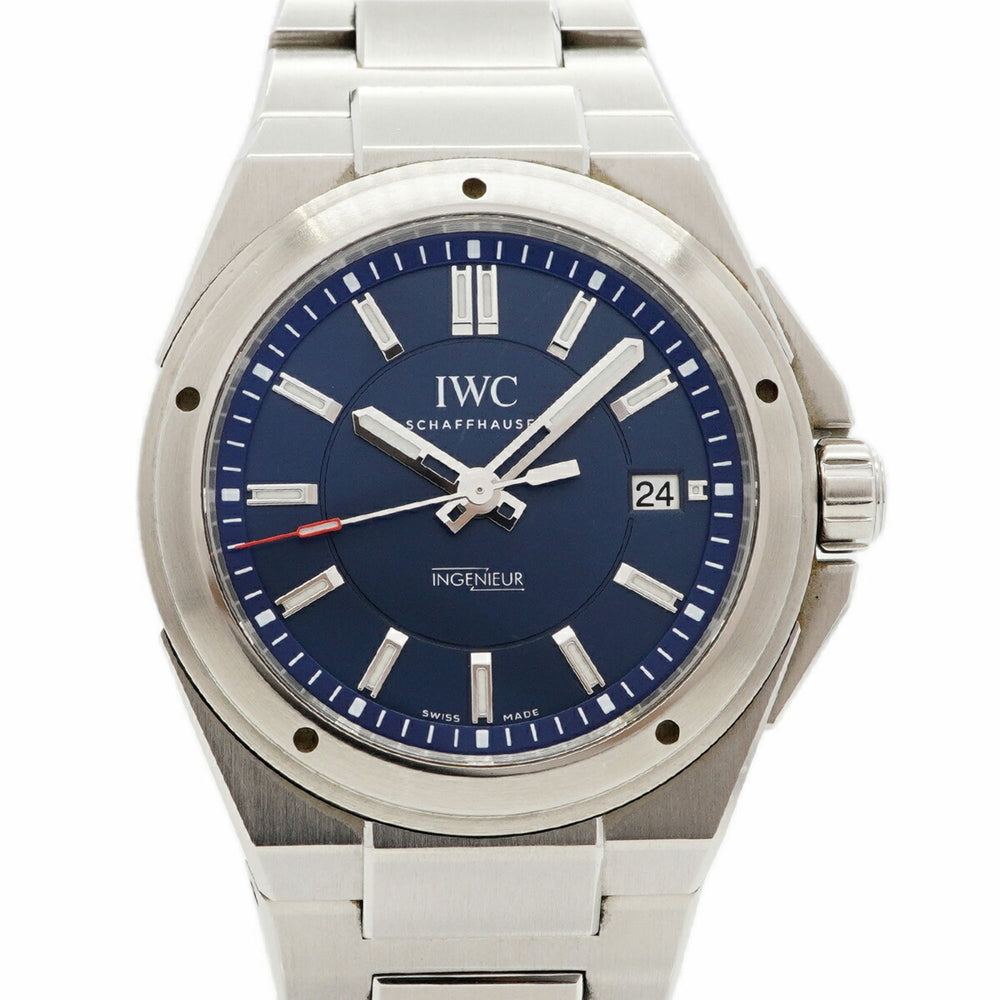 IWC Schaffhausen Ingenieur Laureus Sport for Good, Limited Edition of 1500 Pieces Worldwide, IW323909, Blue Dial Men's Watch — Good
