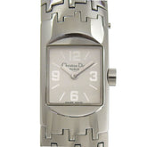 Dior Diophyllic Watch D96-100 Stainless Steel Quartz Analog Display White Dial Ladies — Very Good
