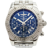 Breitling Chronomat 44 AB0115 Blue Dial Men's Watch — Good
