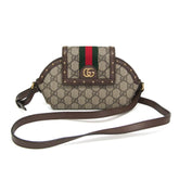 Gucci Ophidia AirPods Max Case 675995 Men,Women GG Supreme,Leather Shoulder Bag Beige,Brown — Like New