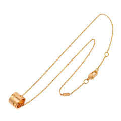 Gucci Icon Necklace, 40cm, 18K PG Pink Gold 750 Necklace — Like New