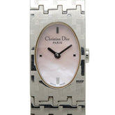 Dior Miss Watch D70-100 Quartz Pink Dial Stainless Steel Mother-of-Pearl Ladies — Good