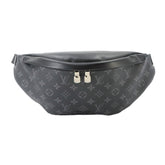 Louis Vuitton Monogram Eclipse Discovery Bumbag Body Handbag Black Gray M44336 — Like New