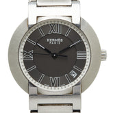 Hermes Nomade Autoquartz Watch NO1.710 Kinetic Grey Dial Stainless Steel Women's HERMES — Good