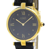 CARTIER Must Vendome Gold Plated Quartz Ladies Watch 590003 — Good