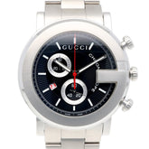 Gucci G-Chrono Watch, Stainless Steel 101M Quartz, Polished, Men's, Chronograph — Very Good