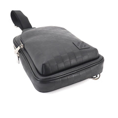 Louis Vuitton Damier Infini Avenue Sling Handbag Body Black N45303 RFID Bag — Like New