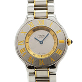 Cartier Must 21 LM W10072R6 Silver Dial Watch (Men's & Women's) — Good