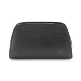 Louis Vuitton Dauphine PM Handbag Pouch, Epi Leather, Noir (M48442), Gold Hardware — New - Store Return