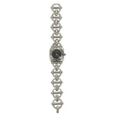 GUCCI Horsebit Chain Stainless Steel Quartz Wristwatch, Silver, 37483 — Good