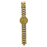 Christian Dior Vintage Octagon Stainless Steel Quartz Wristwatch Gold 31990 — Good